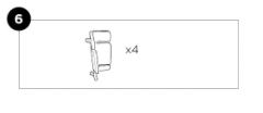 Thule Rubber Pad