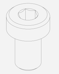 Screw inside - Thule Yepp maxi seat post