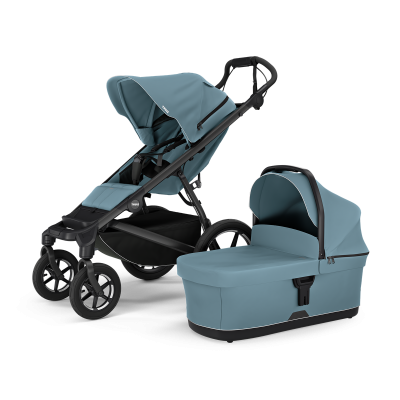 Thule Urban Glide 4-wheel 2-in-1 bundle Mid Blue