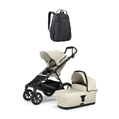 Thule Urban Glide 4-wheel baby bundle Soft Beige