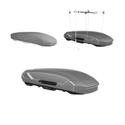 Thule Motion 3 L storage bundle Titan Glossy
