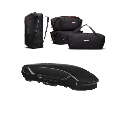 Thule Motion 3 Sport travel bundle