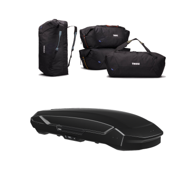 Thule Motion 3 XL travel bundle Black Glossy