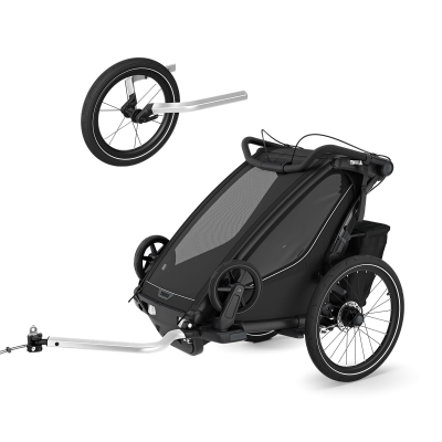 Thule Chariot Sport 2 single jogging Bundle Black