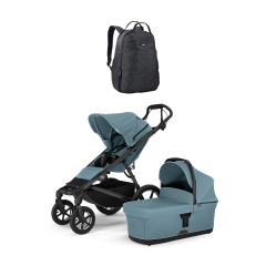 Thule Urban Glide 4-wheel baby bundle Mid Blue