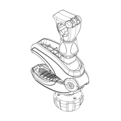 Thule Bike arm short 122 mm without lock