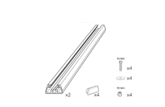 48" Mounting Tracks w/Hardware