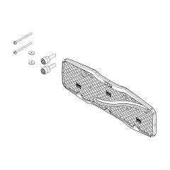 Thule Number Plate Holder Kit