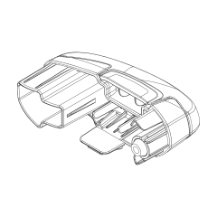  End Cap Left Side - Thule WingBar Evo