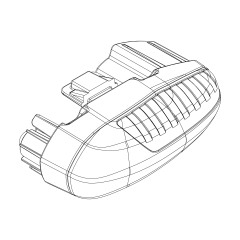 End Cap Right Side - Thule WingBar Evo
