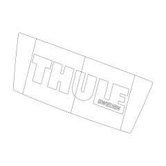 Thule Rear Sticker