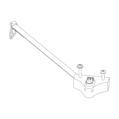 Thule Stroller mounting bracket - Thule Coaster XT/Coaster