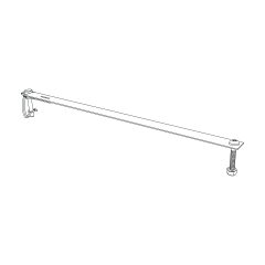 Stroller strap assembly - Thule Coaster XT/Coaster (2014-X)