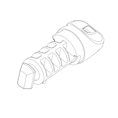  Plastic tumbler lock cylinder - Thule Chariot Cross/Lite/Cab