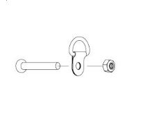 Hitch arm hardware kit - Thule Chariot