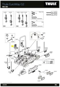THULE 51240 Rahmeneckteil links
