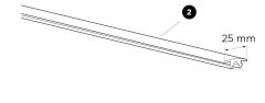 Cover Strip 25mm Upper - Thule ProBar
