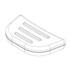 Parking Brake Pedal - Thule Glide/Thule Urban Glide/Thule Urban Glide 2