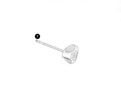 Torque key 2Nm - Thule Raised Rail Edge