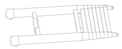 8.5' Standard Tent Ladder