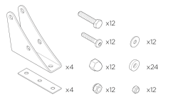 Hinge Plate Set