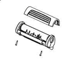 Twist handle assembly - Thule Chariot Sport 2