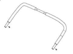 Handlebar - double - Thule Chariot Sport 2