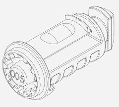 Thule Plastic lock cylinder 2E