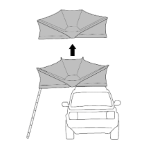 Thule Rainfly L Fennel Tan