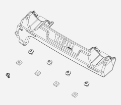 Thule MtgBag Endcap wheeltrayR 917/8