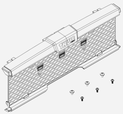 Thule MtgBag Num-plate holder 917/8