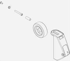 Thule Transportwheel Kit Left EF XT