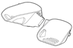 Thule Footrest left+right - Thule Yepp mini