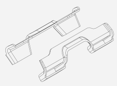 Hook sleeves - Thule Yepp Nexxt maxi/Thule Yepp Nexxt 2 maxi