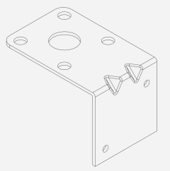 Thule Metal Bracket