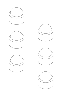 Cap Nut M6