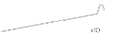 Rainfly Rods (Set of 10)