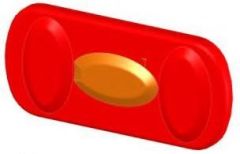 UEBLER Rücklichtglas links - Blinker gelb