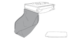 Thule Travel Cover - Gray
