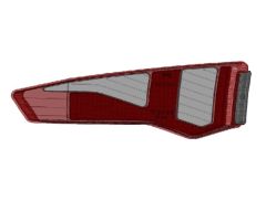 UEBLER Rücklichtglas links